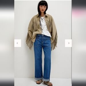 Free People Palmer Cuff Jeans